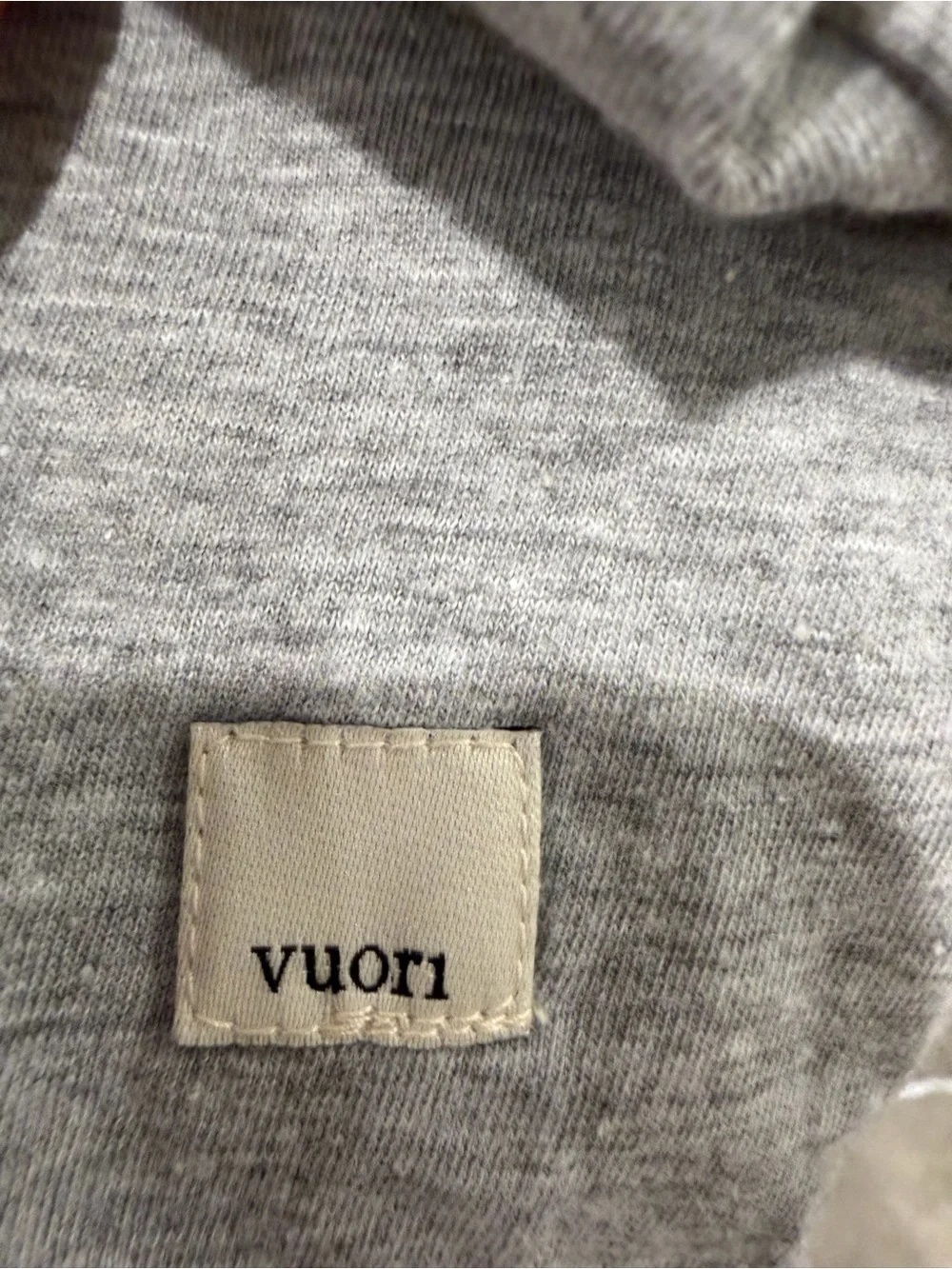 Vuori Tank Size Large Grey